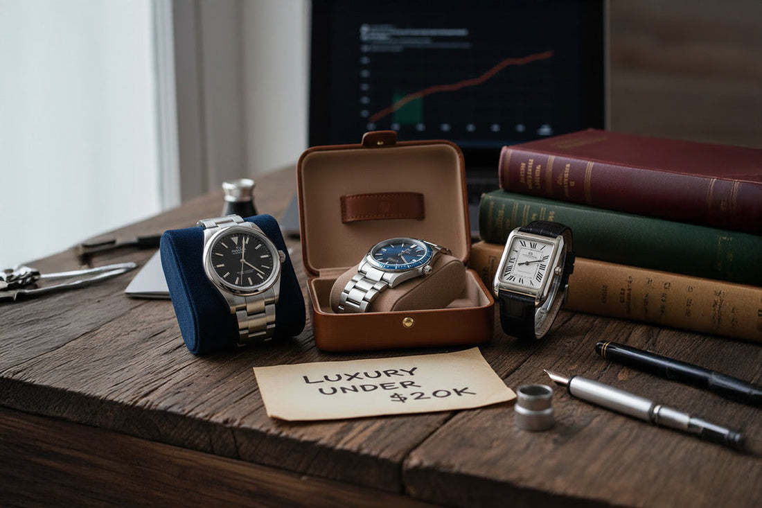 Best Entry-Level Luxury Watches Under $20k: Rolex, Omega, and Cartier