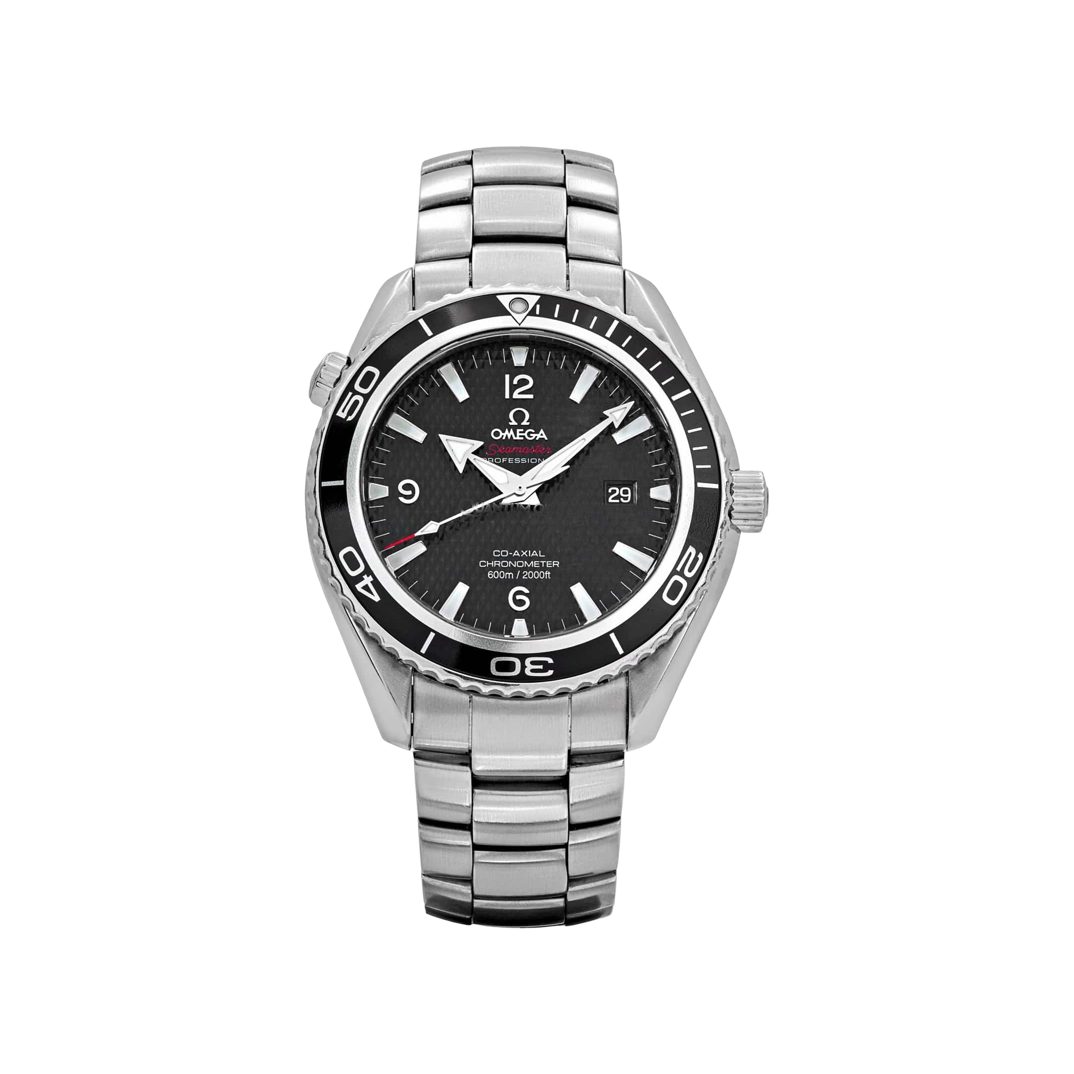 Omega Seamaster Planet Ocean 222.30.46.20.01.001 600m “Quantum of Solace” Black Dial Limited Edition (2008)