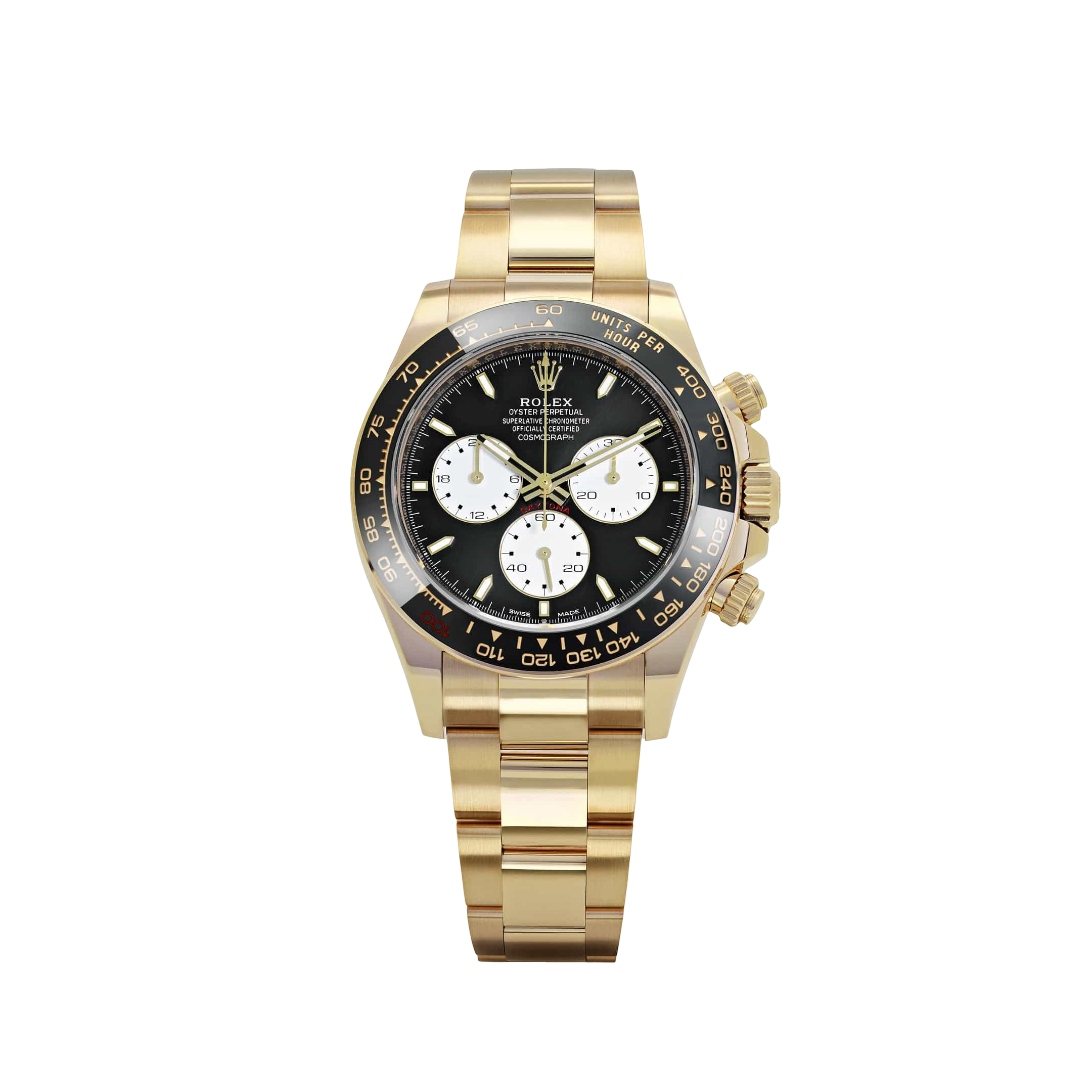 Rolex Daytona 126528LN 'Le Mans' Yellow Gold Black Dial (2024)