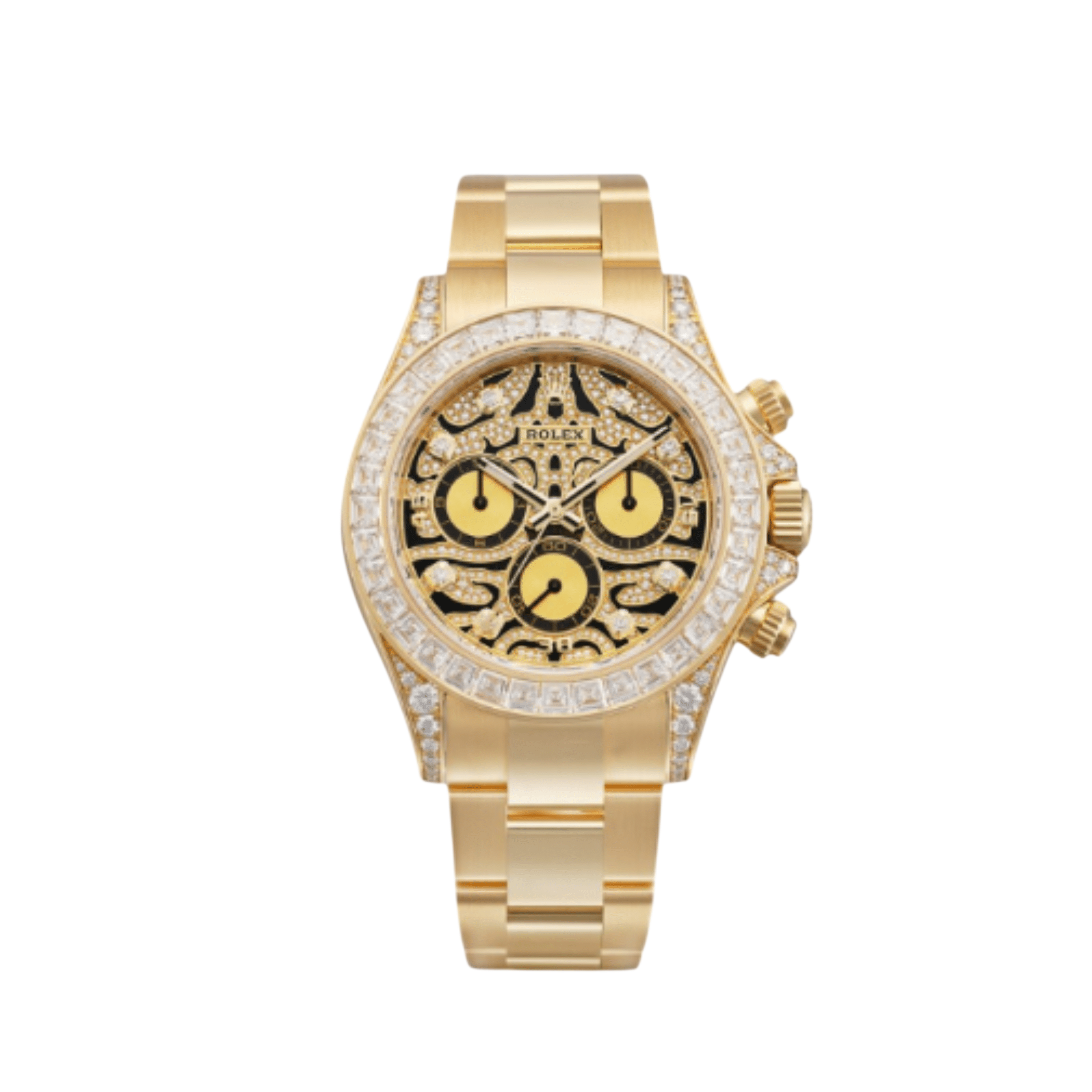 Rolex Daytona 'Eye of the Tiger' 116598TBR Yellow Gold Diamond Accents (2024)