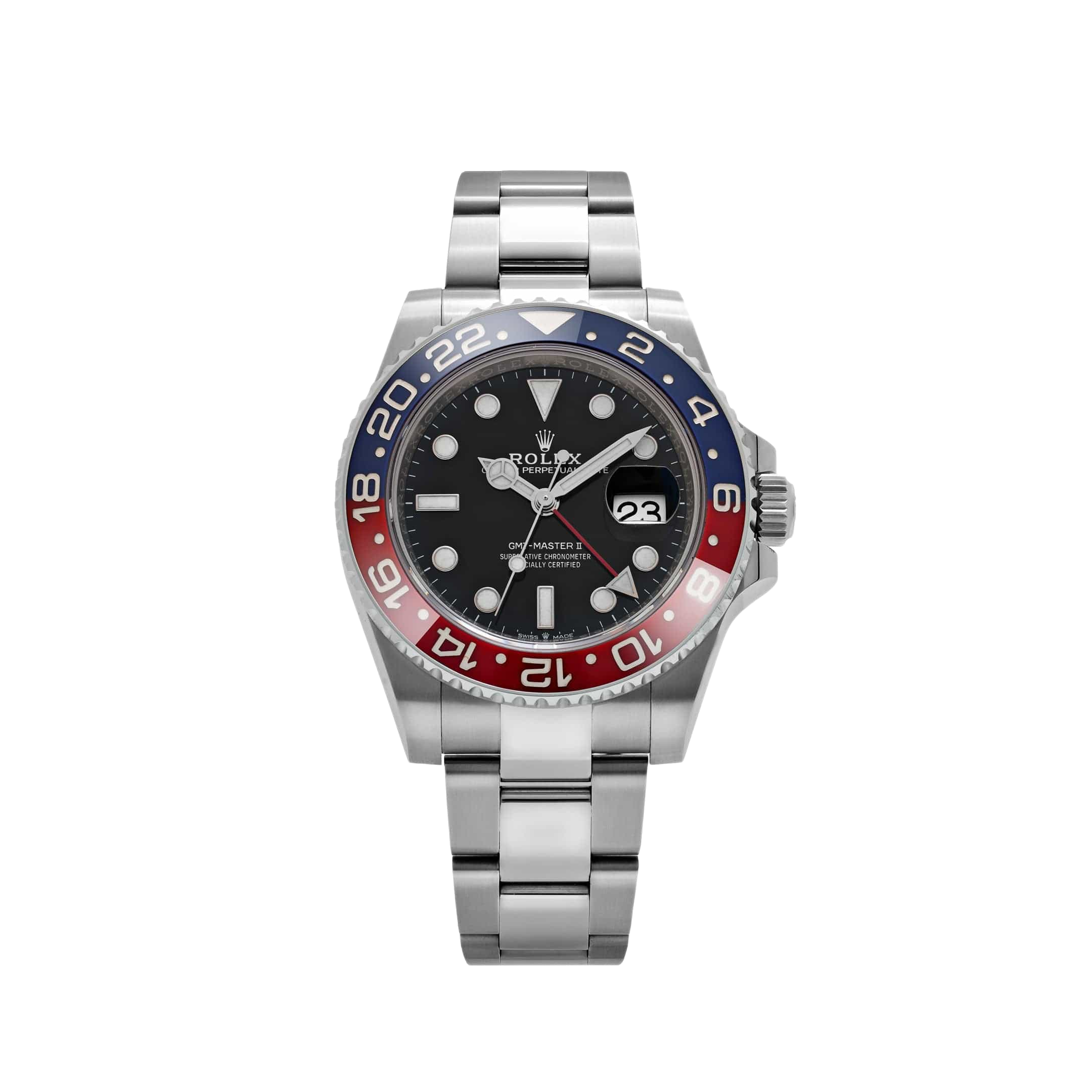 Rolex GMT-Master II 126710BLRO 'Pepsi' Stainless Steel Black Dial Oyster (2025)