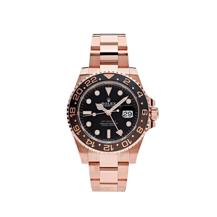Rolex GMT-Master II 126715CHNR 'Root Beer' Rose Gold Black Dial (2025)