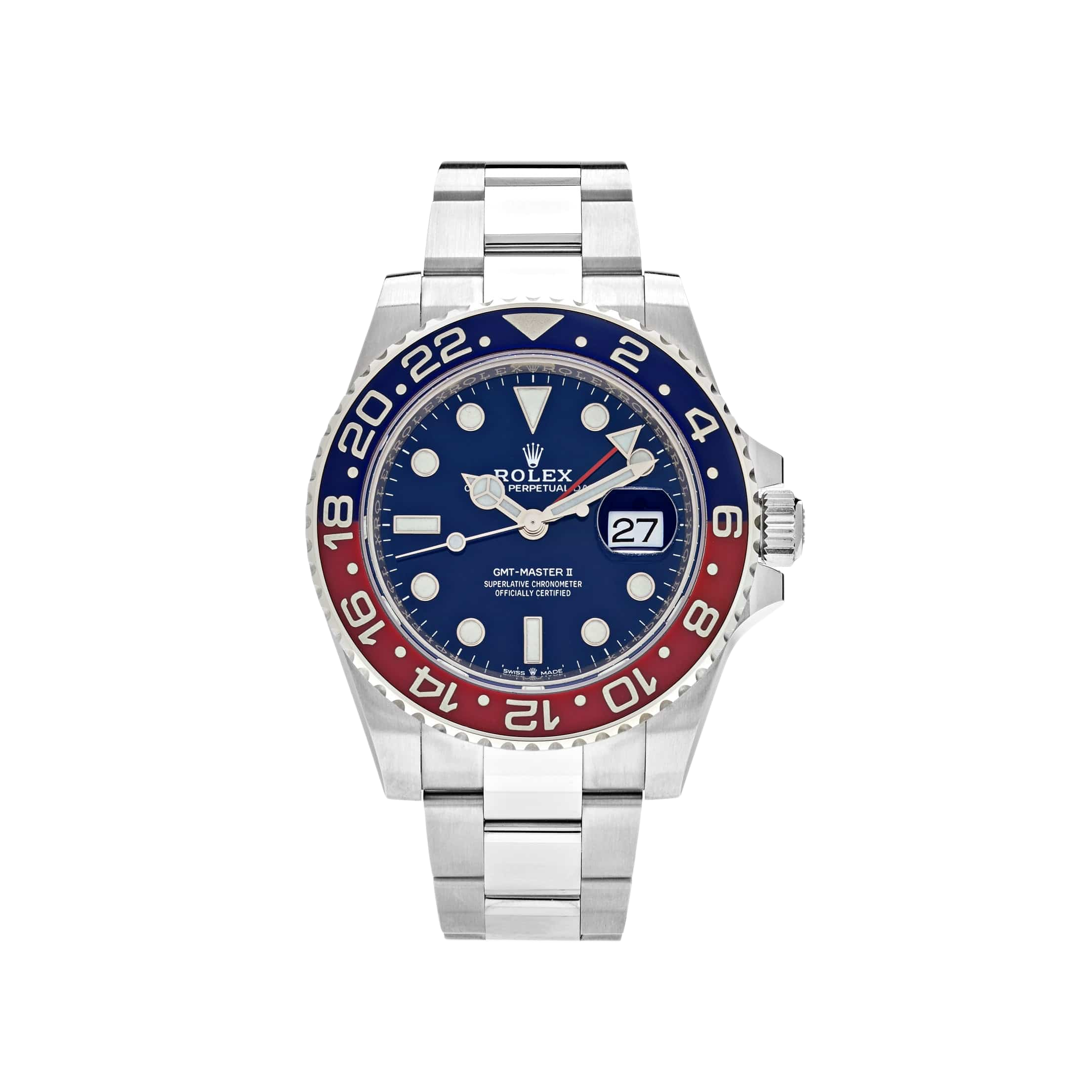 Rolex GMT-Master II 126719BLRO 'Pepsi' White Gold Blue Dial (2020)