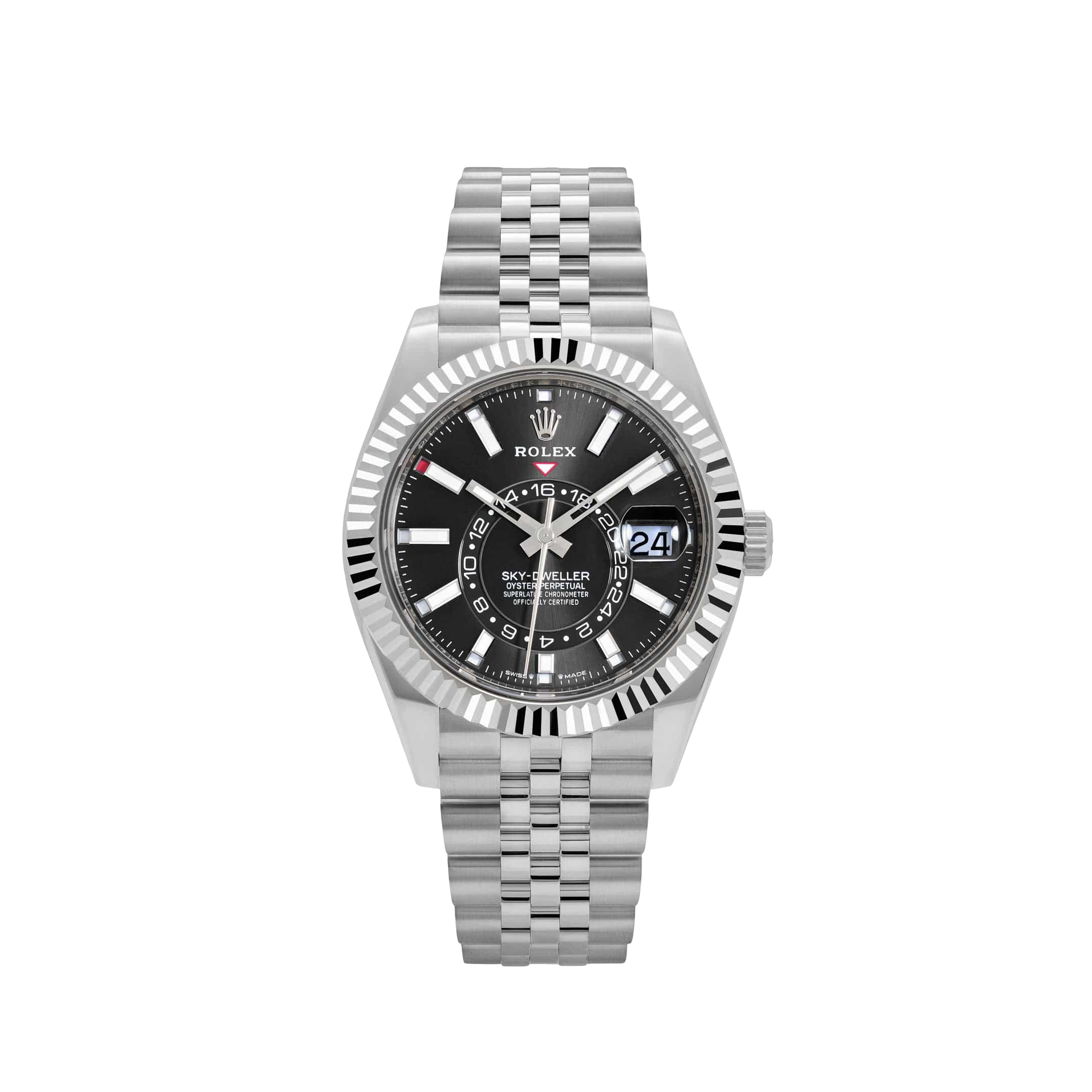 Rolex Sky-Dweller 326934 Stainless Steel Black Dial Jubilee (2022)