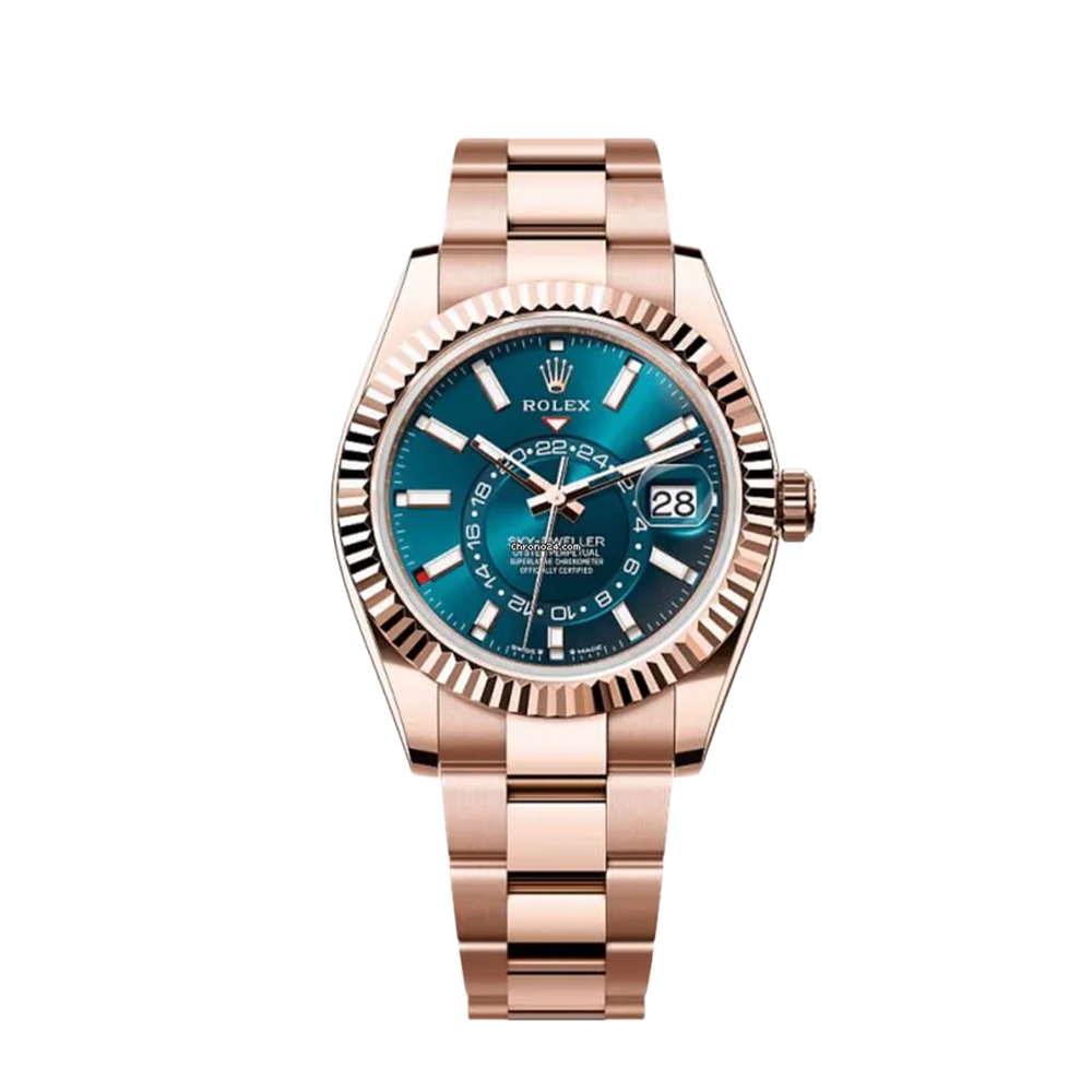 Rolex Sky-Dweller 336935 Rose Gold Blue-Green Dial (2023)