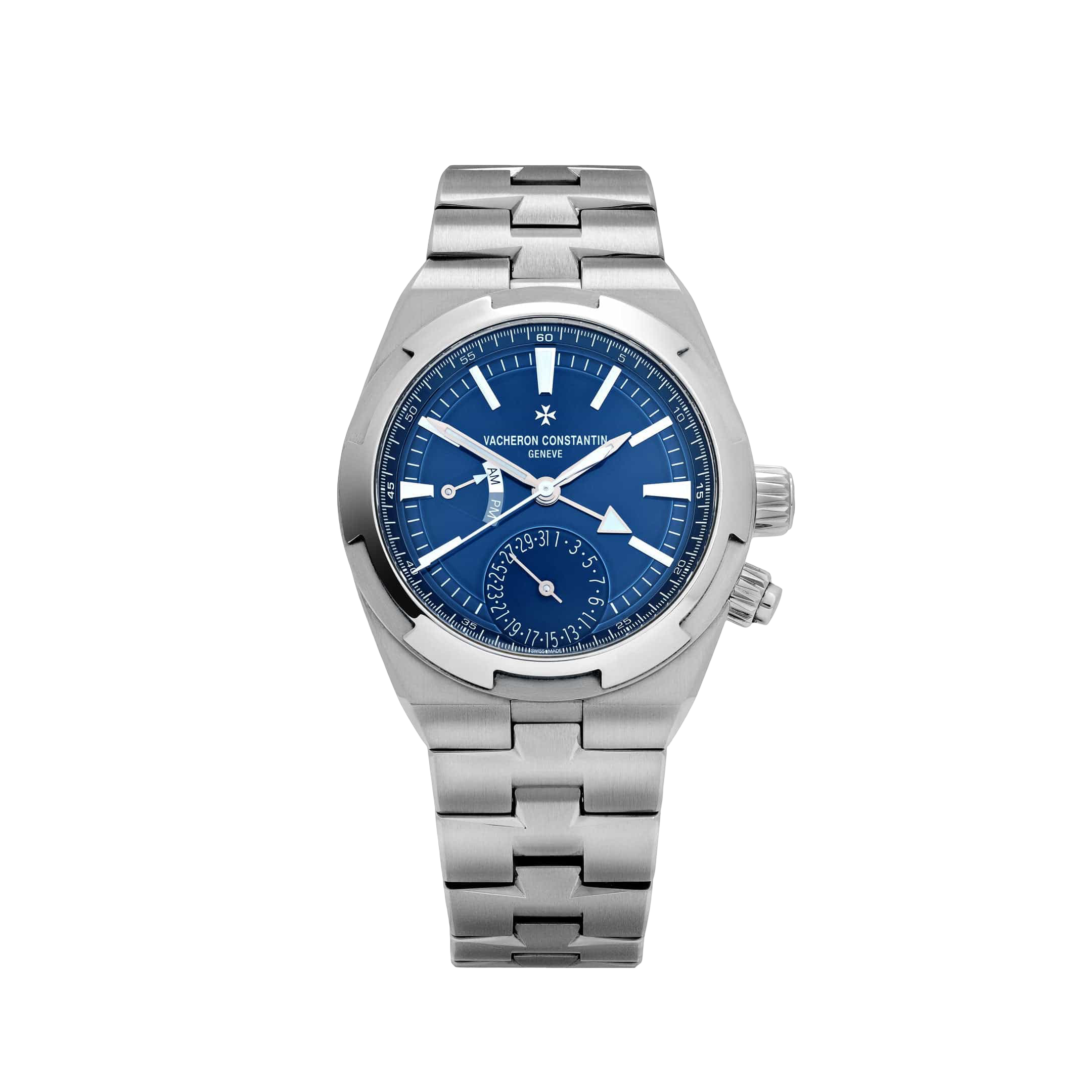 Vacheron Constantin Overseas Dual Time 7900V/110A-B334 Stainless Steel Blue Dial