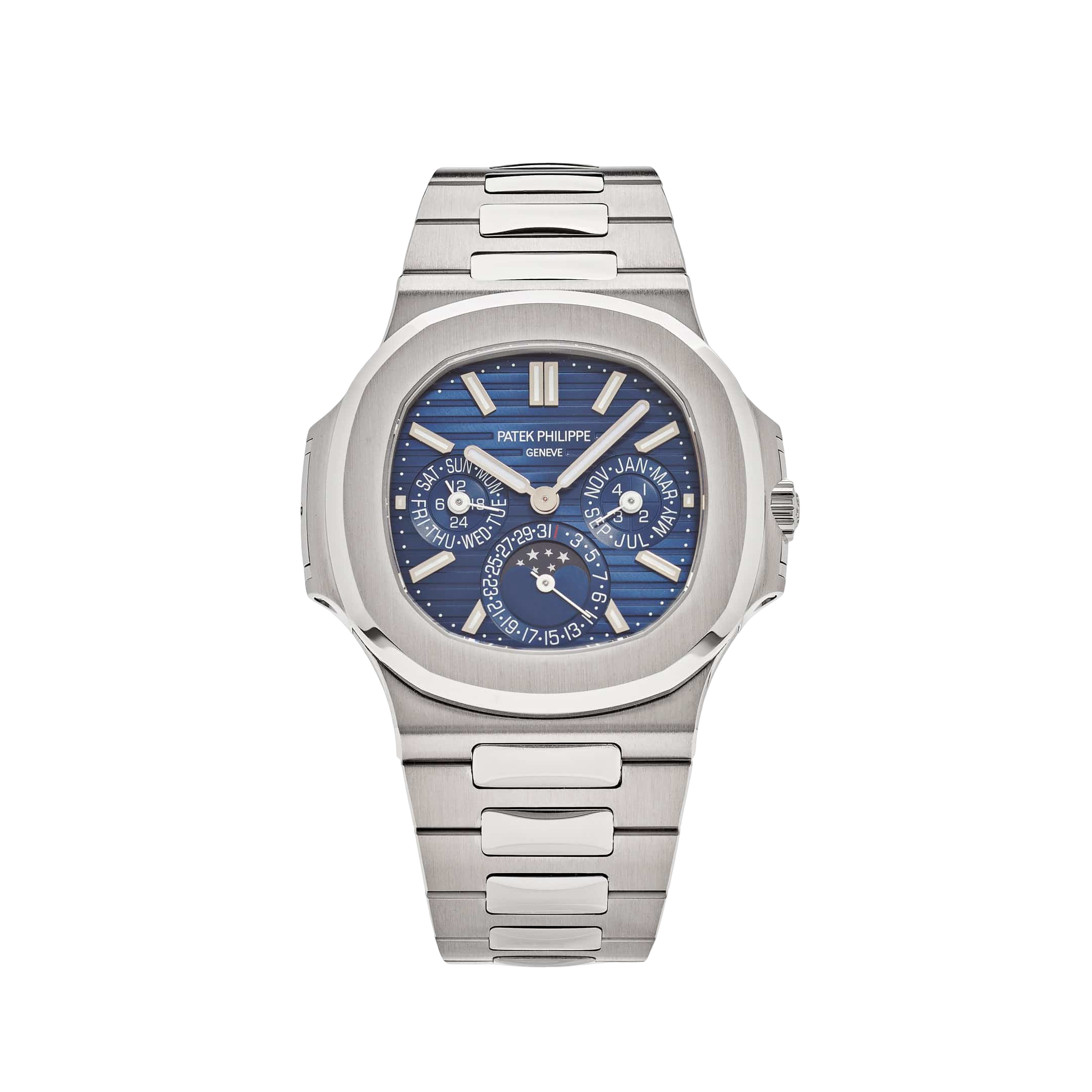 Patek Philippe Nautilus 5740/1G-001 Perpetual Calendar Moon Phases (2021)