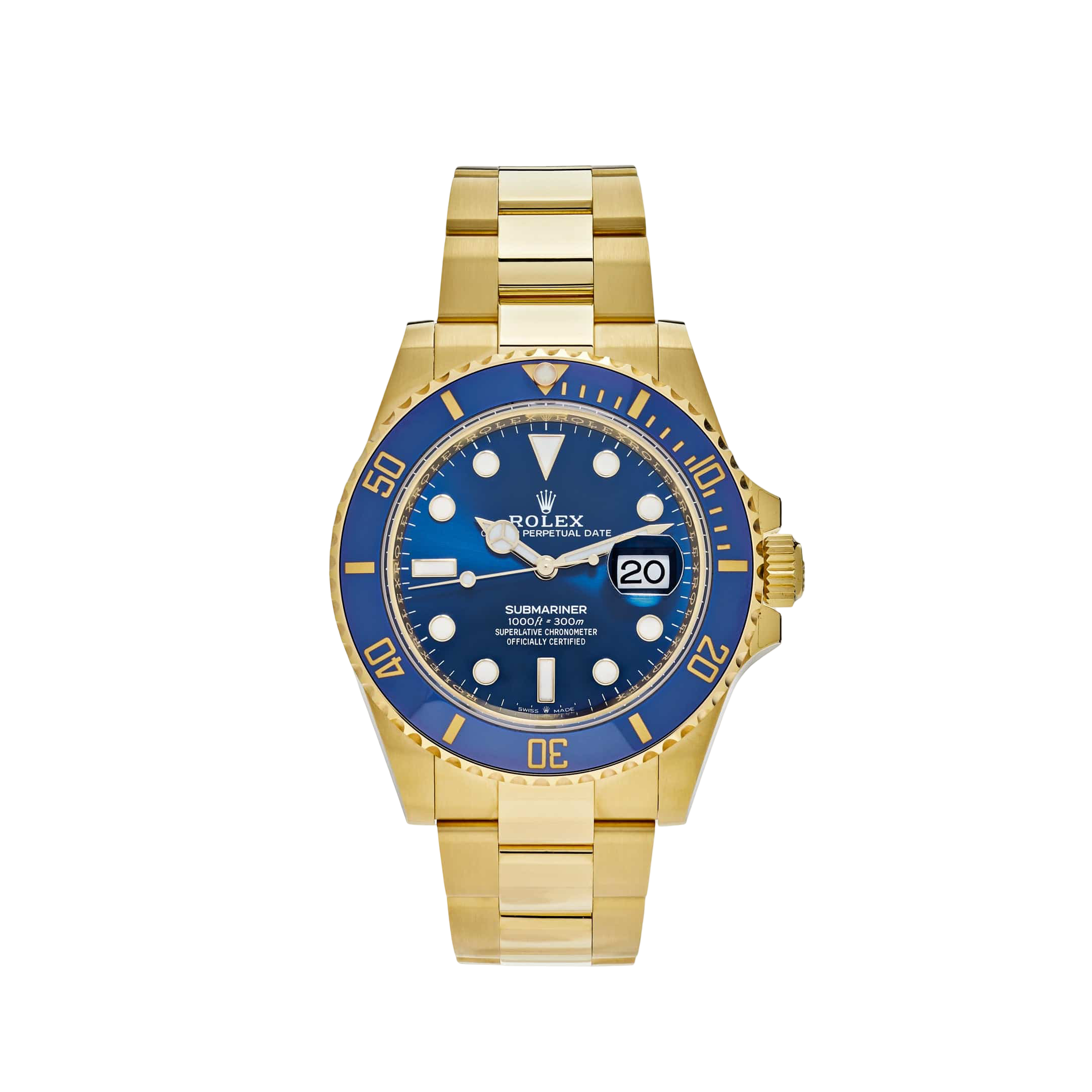 Rolex Submariner Date 126618LB Yellow Gold Blue Dial (2025)